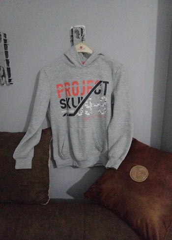 Trendy Gri Erkek Sweatshirt - Görsel 4