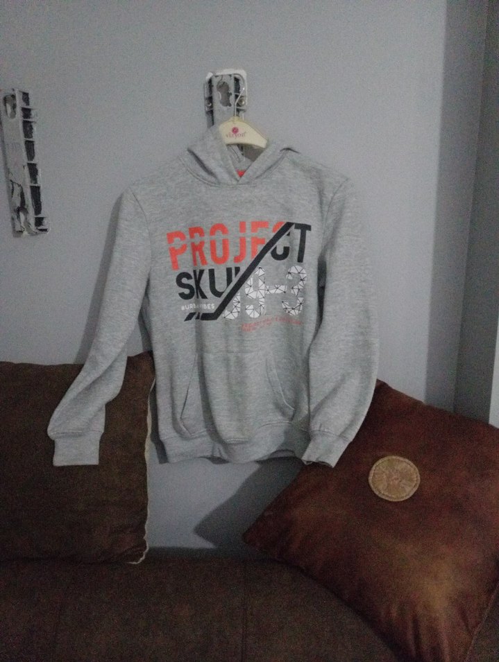 Trendy Gri Erkek Sweatshirt - Görsel 4