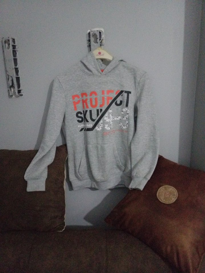 Trendy Gri Erkek Sweatshirt - Görsel 3