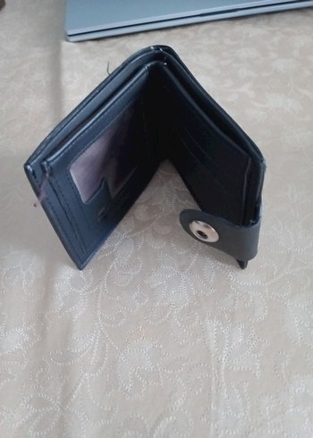 Mavi Minimalist Erkek Cüzdan - Görsel 4