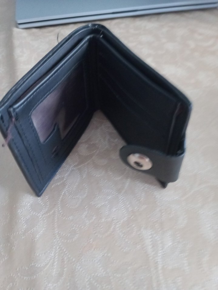 Mavi Minimalist Erkek Cüzdan - Görsel 5