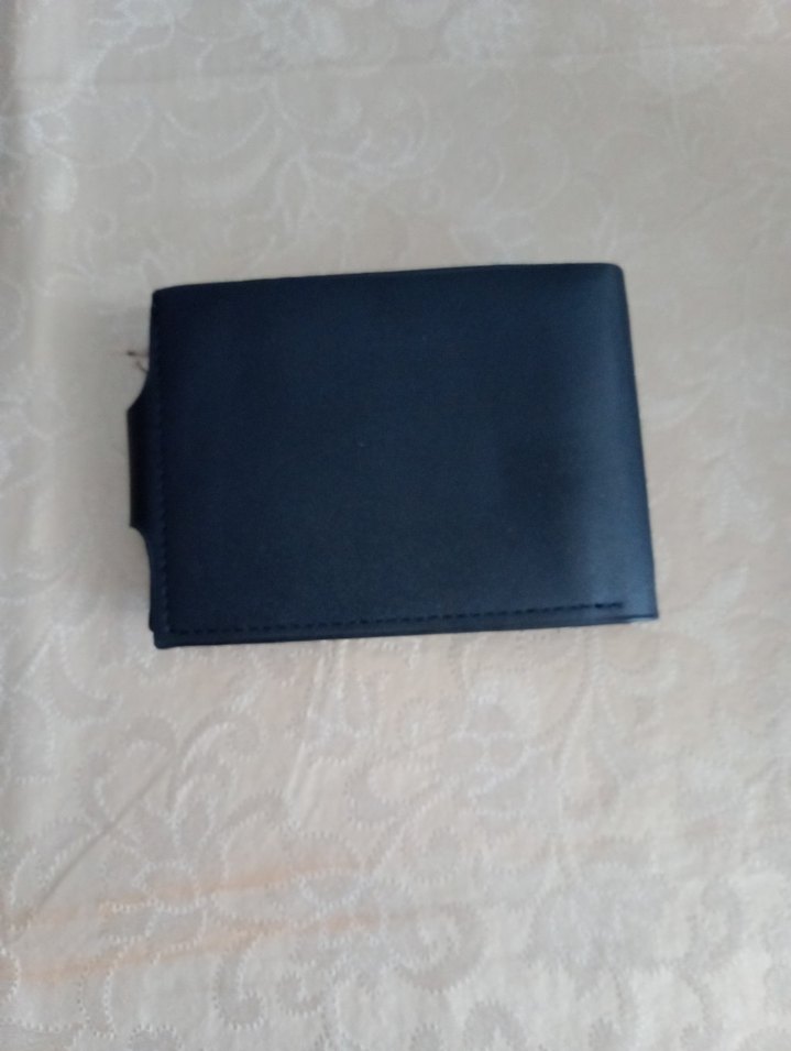 Mavi Minimalist Erkek Cüzdan - Görsel 3