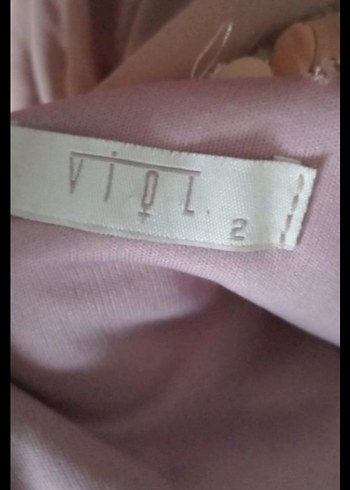 Bej Drapeli Uzun Straplez Abiye Elbise - Görsel 8