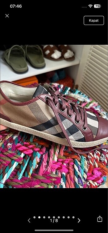 BURBERRY AYAKKABI