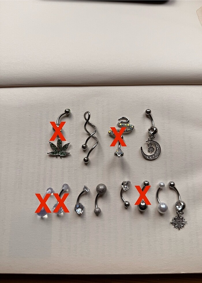 Piercing 2li fiyat - Görsel 5