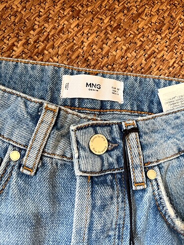 xs Beden mavi Renk Mango jean
