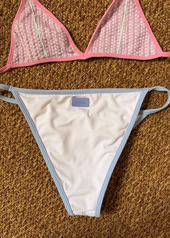 s Beden pembe Renk Bikini takım