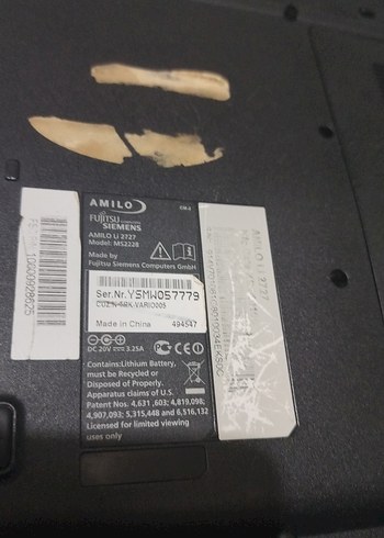 Siemens Fujitsu amilo2727 adaptör yok - Görsel 2