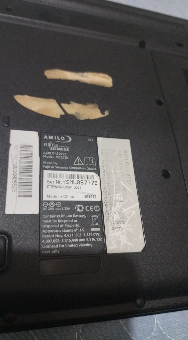 Siemens Fujitsu amilo2727 adaptör yok - Görsel 2