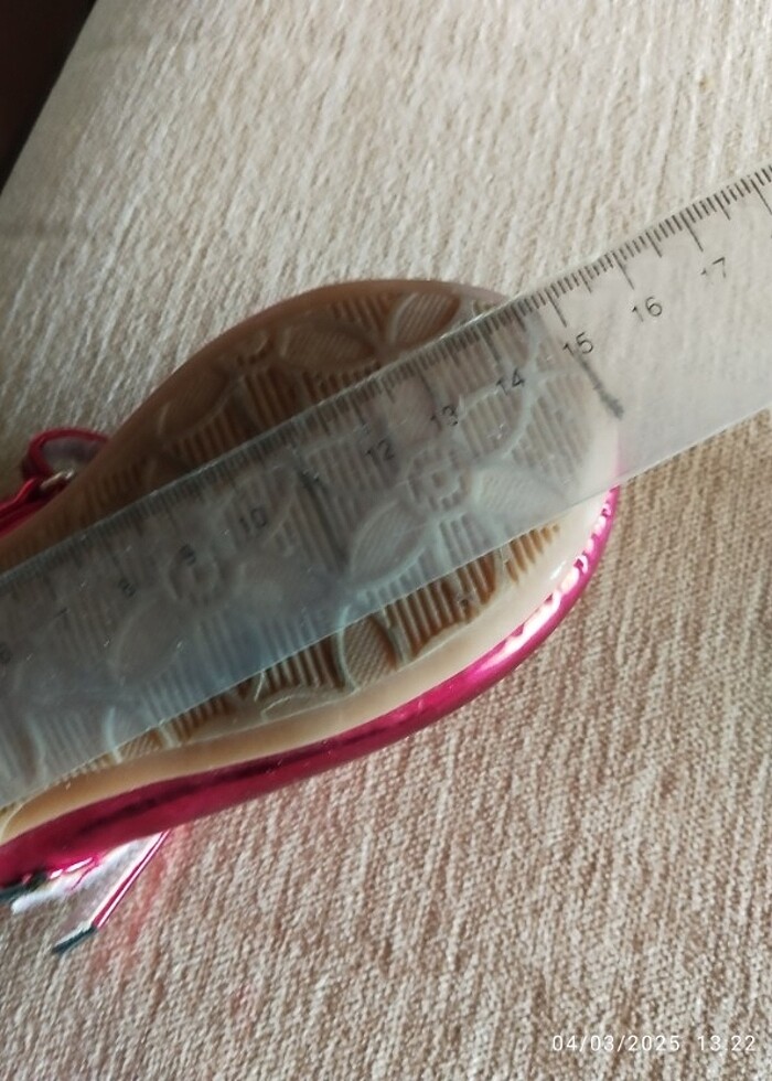 Kız bebek yürüme ayakkabısı. - Görsel 4