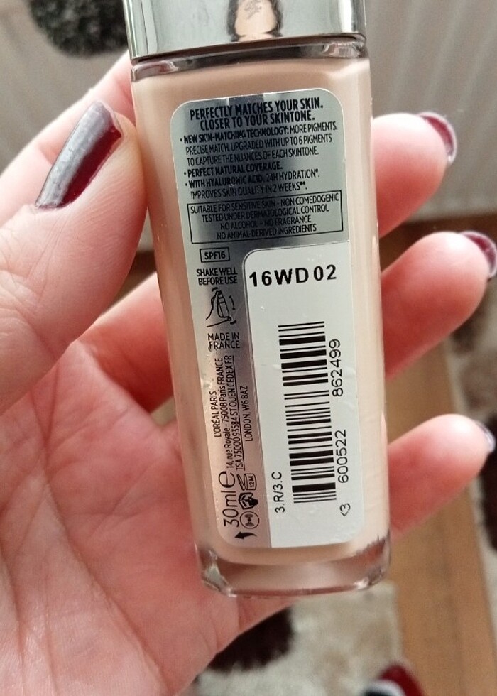 Loreal true match fondöten  - Görsel 3