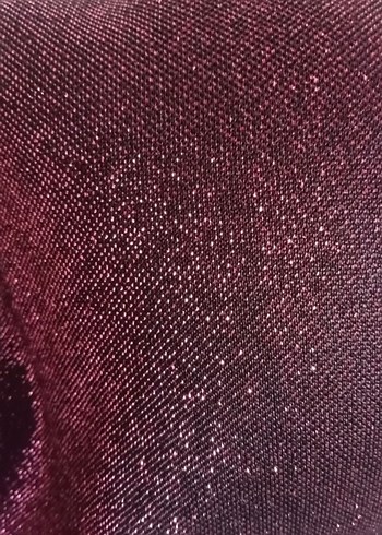 Bordo Drapeli Uzun Abiye Elbise - Görsel 4