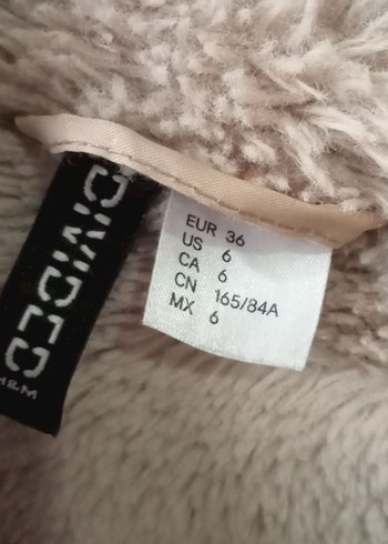 Vizon Süet Kadın Ceket, Kürklü, Günlük - Görsel 2