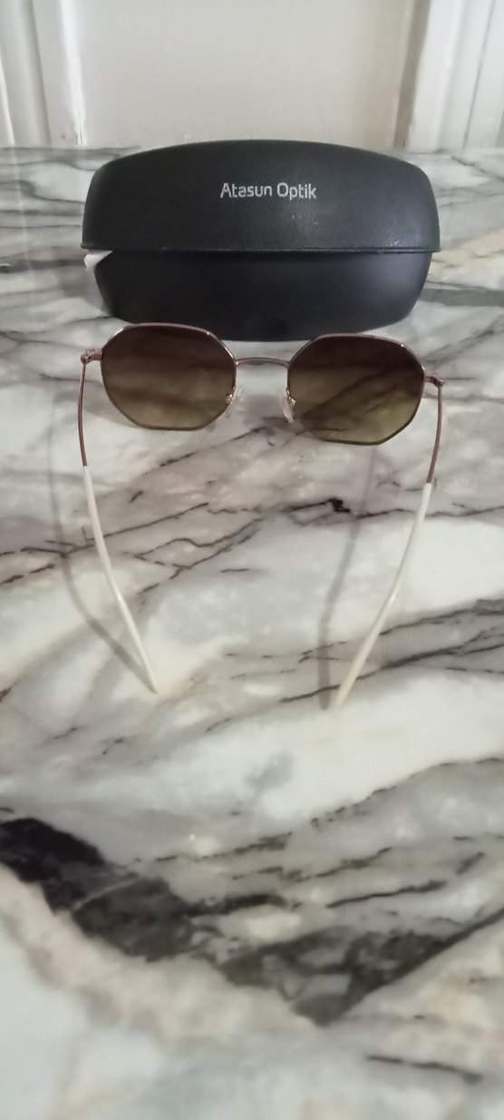 Atasun Optik Bej Transparan Kadın Güneş Gözlüğü - Görsel 3