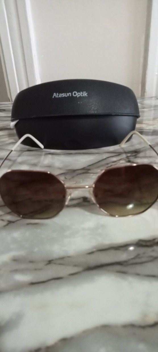 Atasun Optik Bej Transparan Kadın Güneş Gözlüğü - Görsel 2