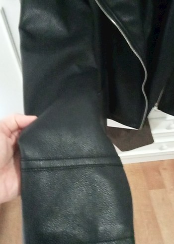 LCW Modest Siyah deri ceket - Görsel 4