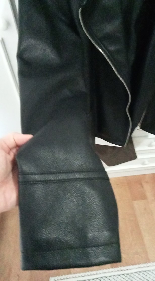 LCW Modest Siyah deri ceket - Görsel 4