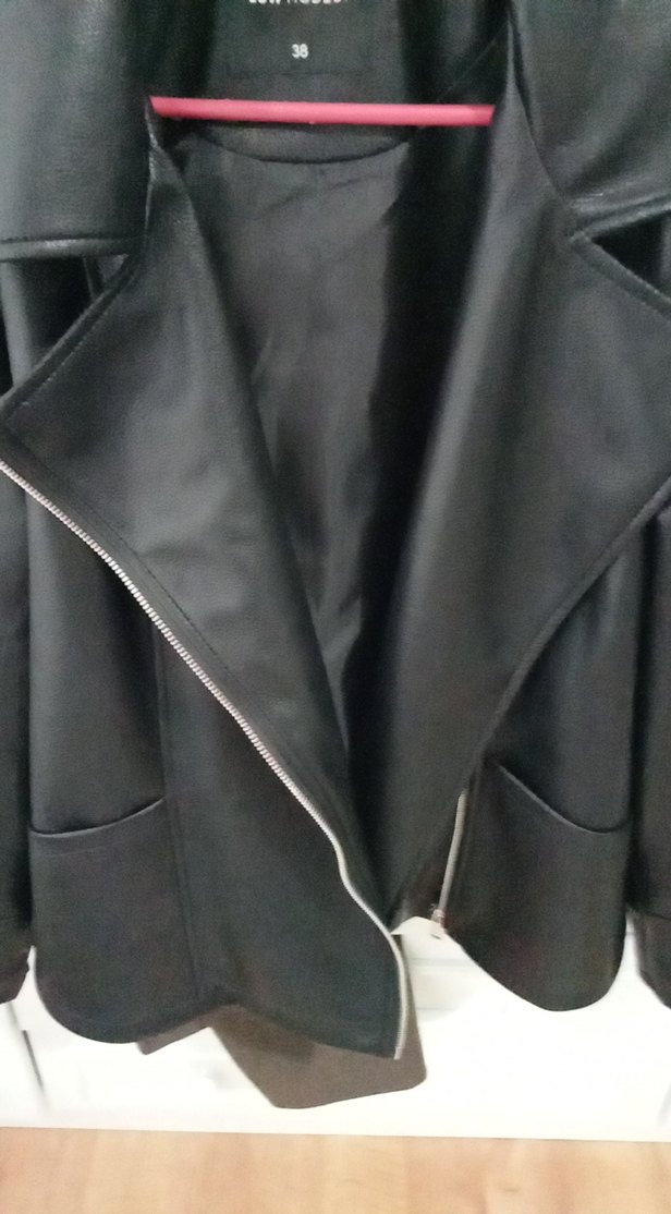LCW Modest Siyah deri ceket - Görsel 3