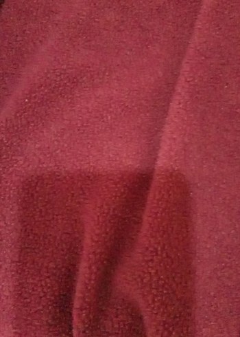 Bordo Kadın Midi Kışlık Ceket - Görsel 3