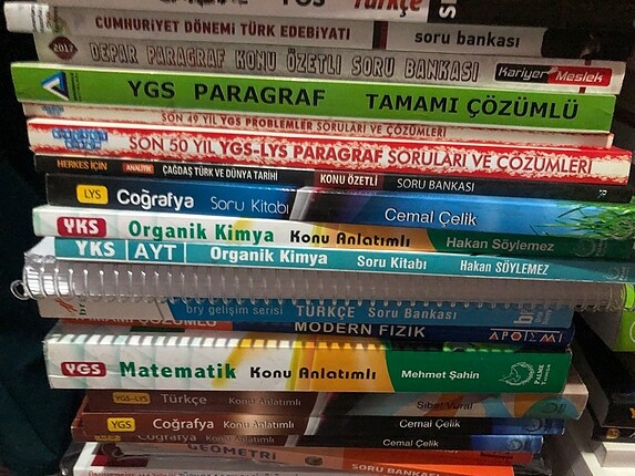 Yks Tyt Ayt KPSS ALES DGS kitapları Fiyat için sorunuz satın alm - Görsel 5