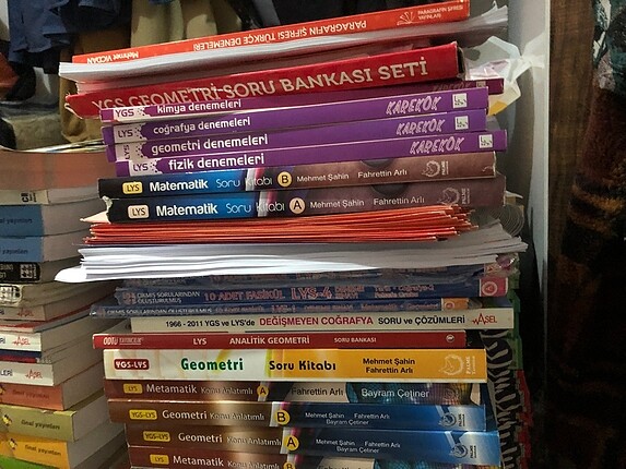 Yks Tyt Ayt KPSS ALES DGS kitapları Fiyat için sorunuz satın alm - Görsel 11