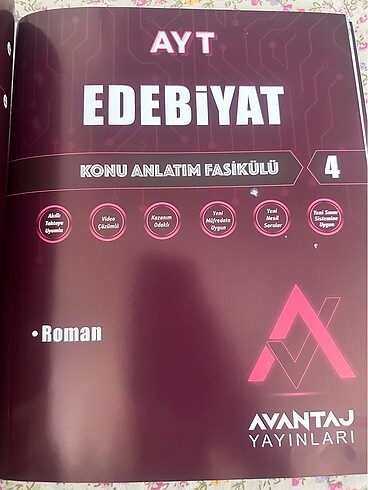 Ayt Edebiyat Konu Fasikülleri 5 cilt Avantaj yayınları - Görsel 5