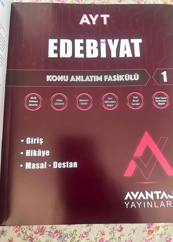 Ayt Edebiyat Konu Fasikülleri 5 cilt Avantaj yayınları - Görsel 2