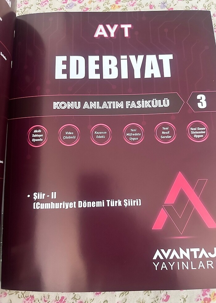 Ayt Edebiyat Konu Fasikülleri 5 cilt Avantaj yayınları - Görsel 4