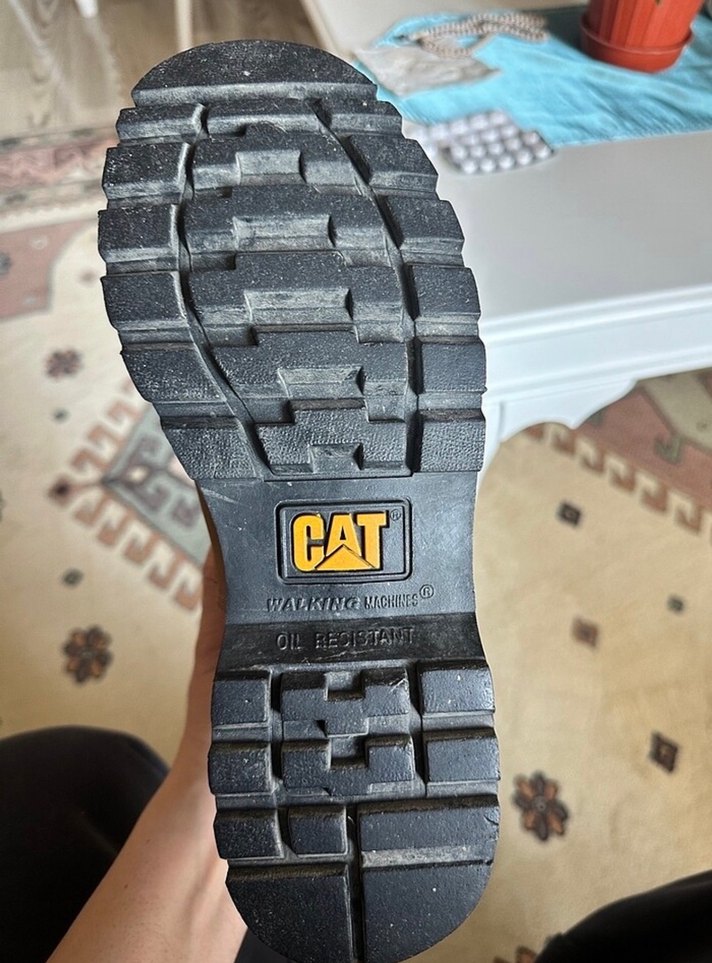 Caterpillar Bot Camel rengi - Görsel 5