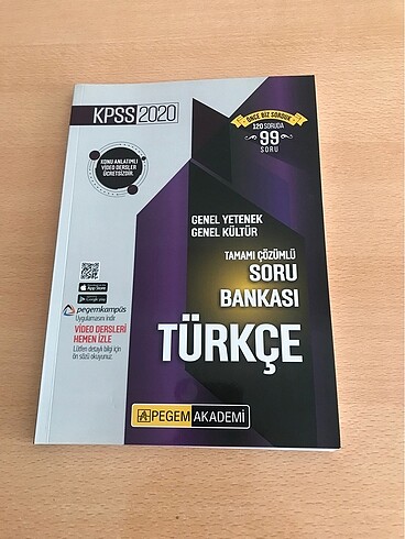 PEGEM TÜRKÇE SORU BANKASI