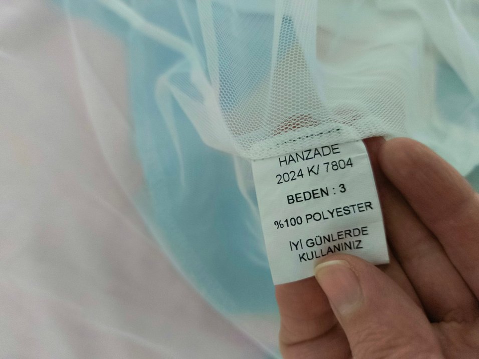 Renkli Desenli Uzun Kadın Kimono - Görsel 4