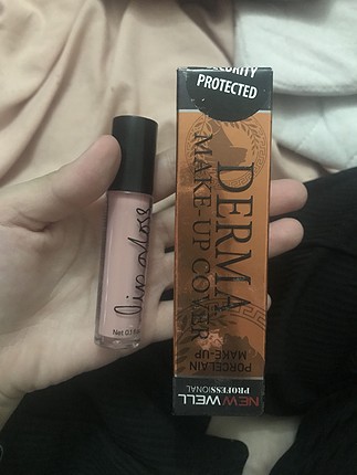 H&M lipgloss ve derma fondöten 