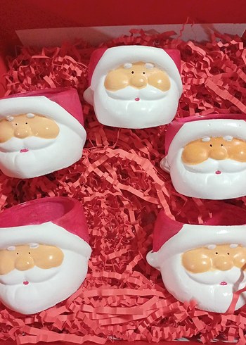  Beden Noel Baba Saksı Şekerlik Hediye