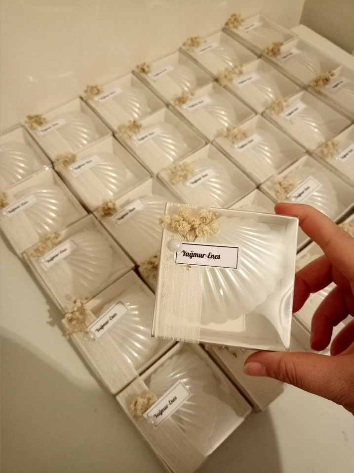 Kutulu İstiridye Mum - Görsel 2