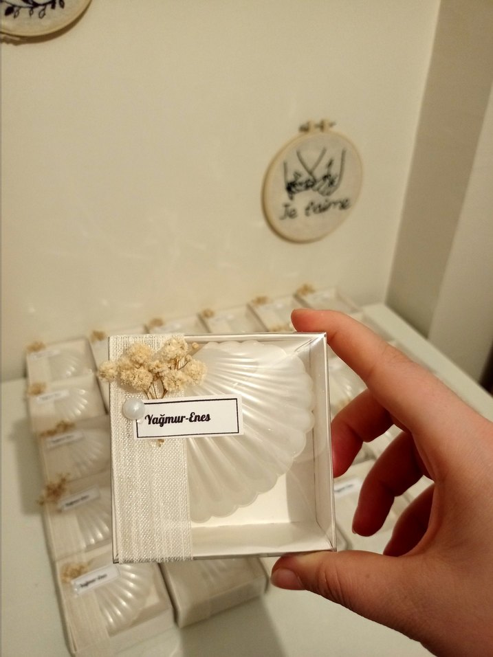 Kutulu İstiridye Mum - Görsel 4