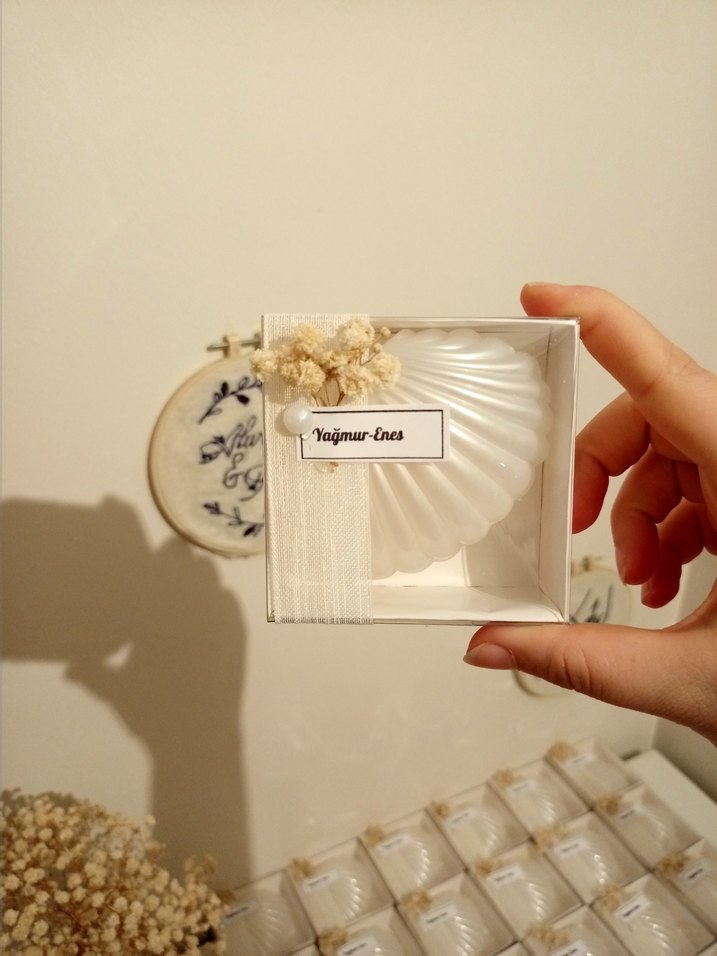 Kutulu İstiridye Mum - Görsel 5