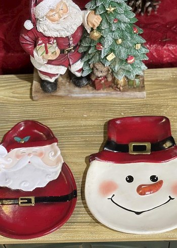 Noel Baba Dekoratif Tabak - Görsel 2