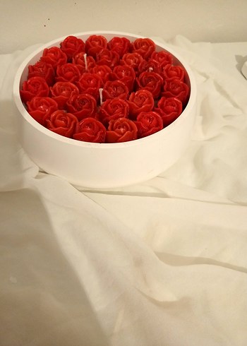 Gül Kasesi Mum - Görsel 4