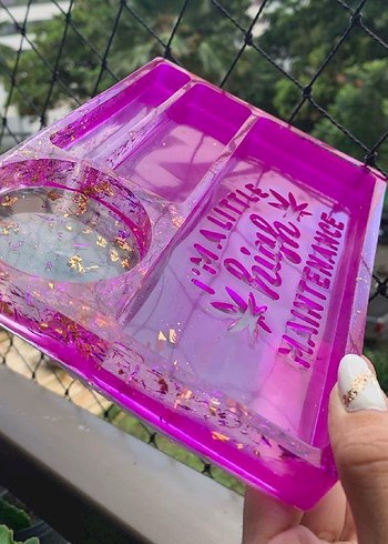 High yazılı sarma tablası Grinder