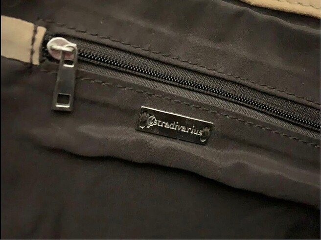  Beden kahverengi Renk Stradivarius çanta