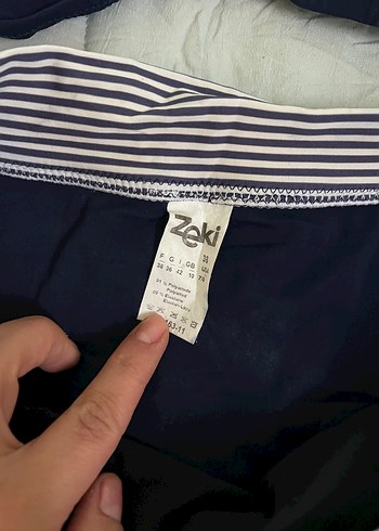 Kadın Lacivert zeki Bikini - Görsel 2