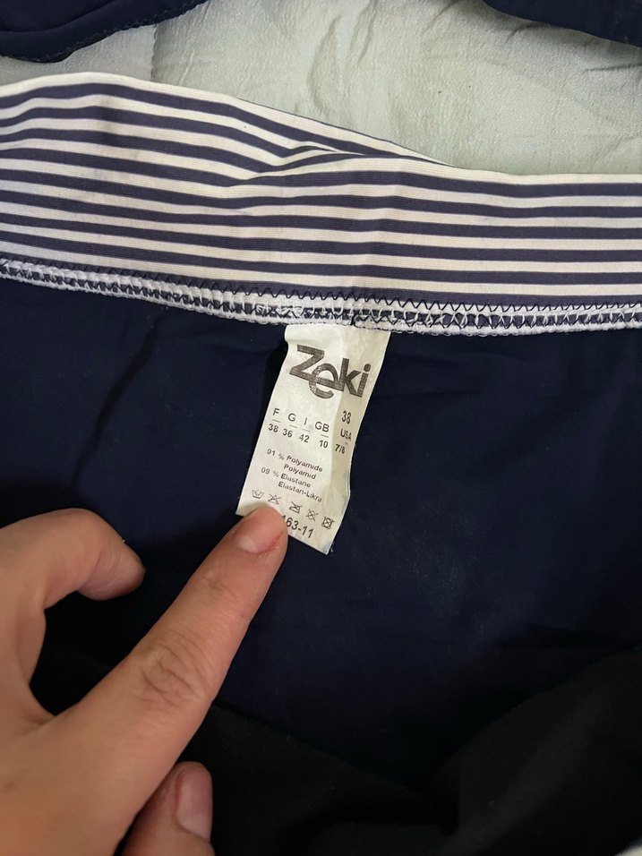 Kadın Lacivert zeki  Bikini - Görsel 2