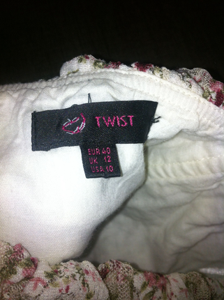 Twist TwistFırfırlı elbise 