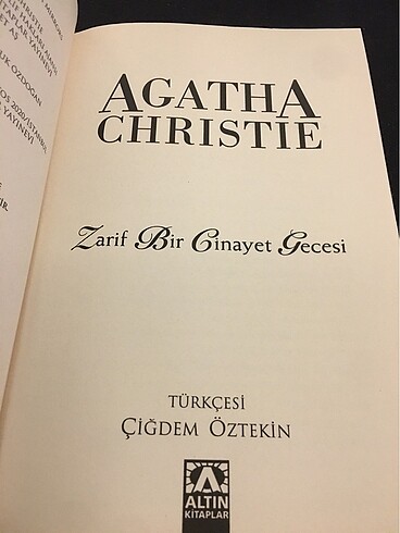  Beden Agatha Christie kitabı