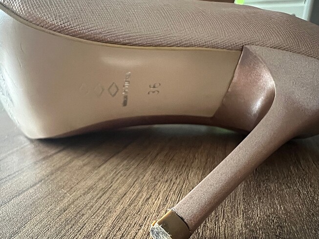 36 Beden Stiletto pembe altın