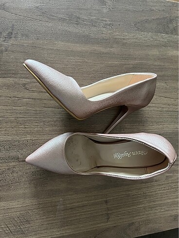 Diğer Stiletto pembe altın
