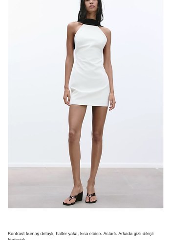 Zara Mini Elbise