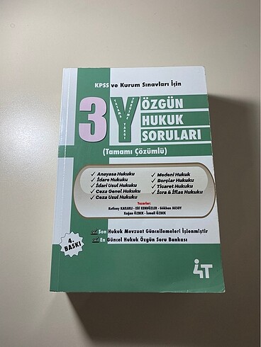 3Y HUKUK SORULARI