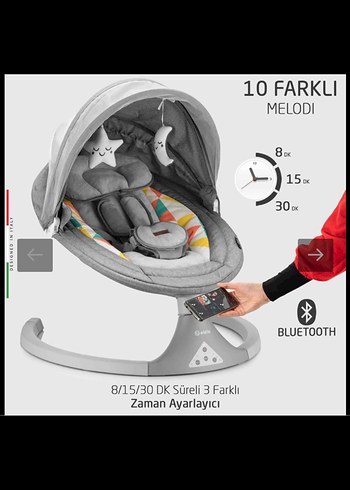 Gri Bebek Oto Koltuğu - Görsel 3