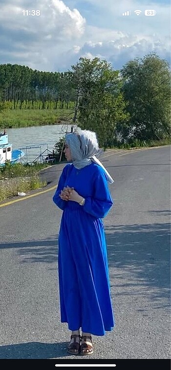 Uzun elbise?